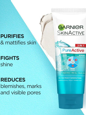 All In One Facial Scrub - 150ml Exfoliating Mask and Wash | 1 Pcs