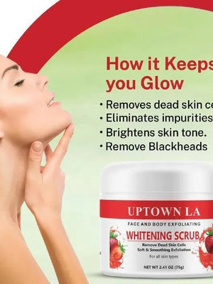 Whitening And Brightening Face & Body Scrubbing Gel