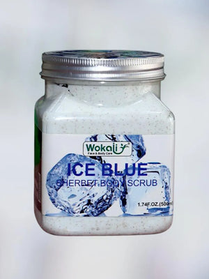 Wokali Orignal Face & Body Care Ice Blue Sherbet Body Scrub